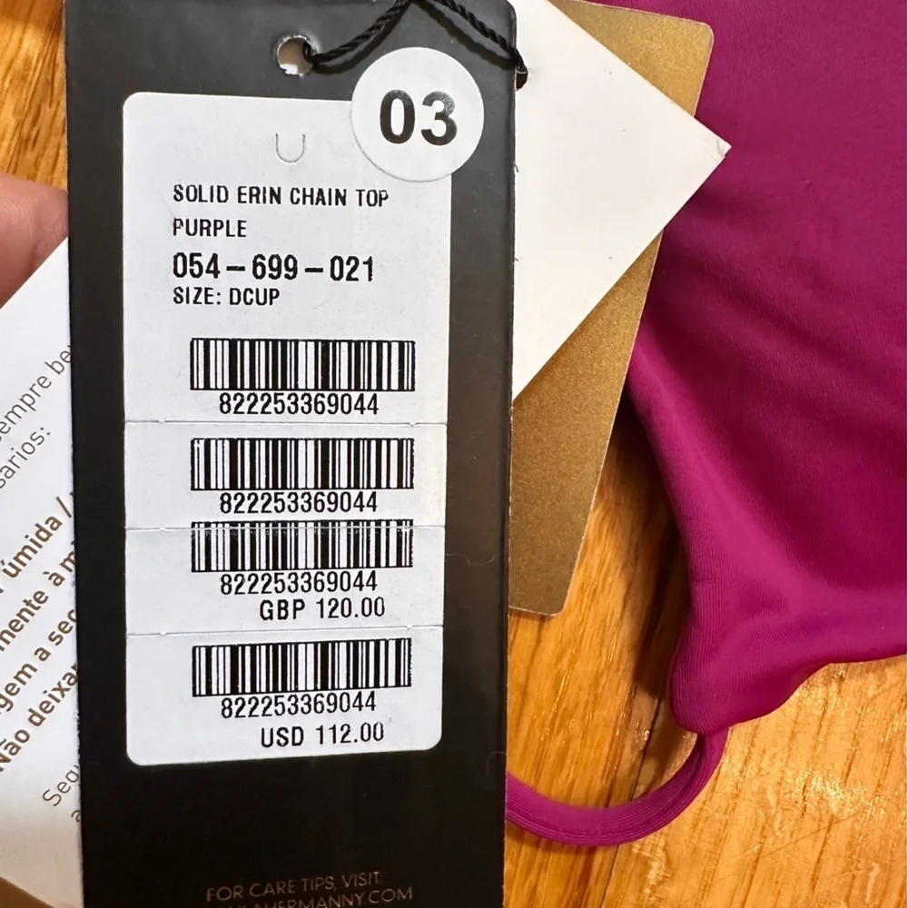 VIX swimwear Bikini Top Size D Cup (z) - Picture 11 of 13